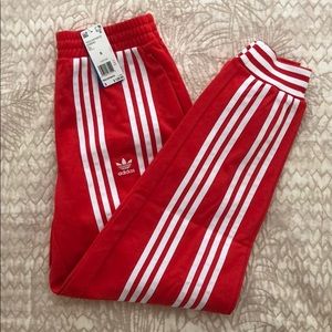 adidas By Ji Won Choi 3-Stripe Zip-Up Track Pant